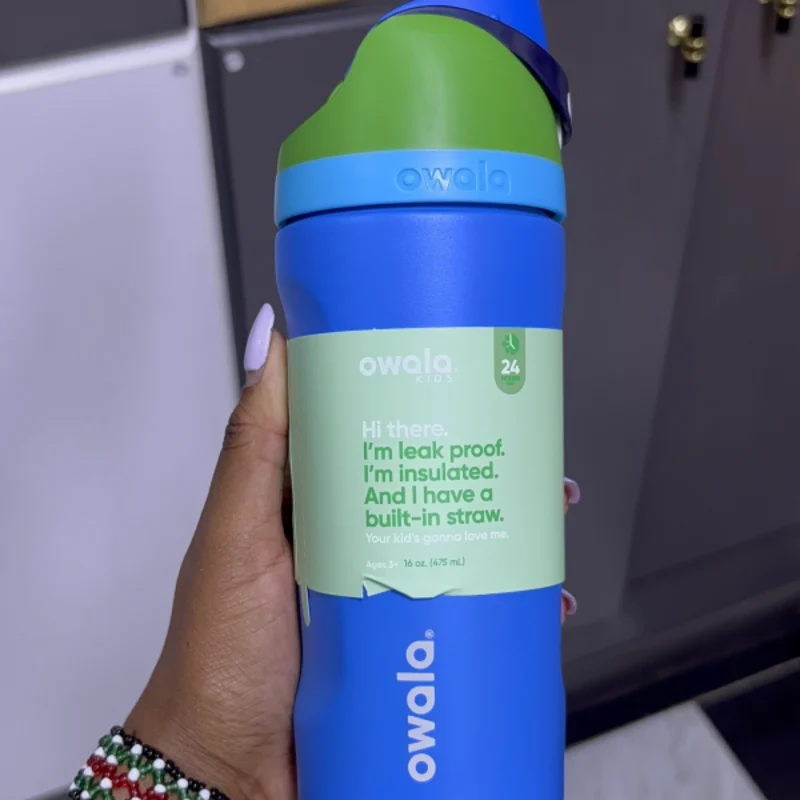 Green Machine 16oz Owala bottle